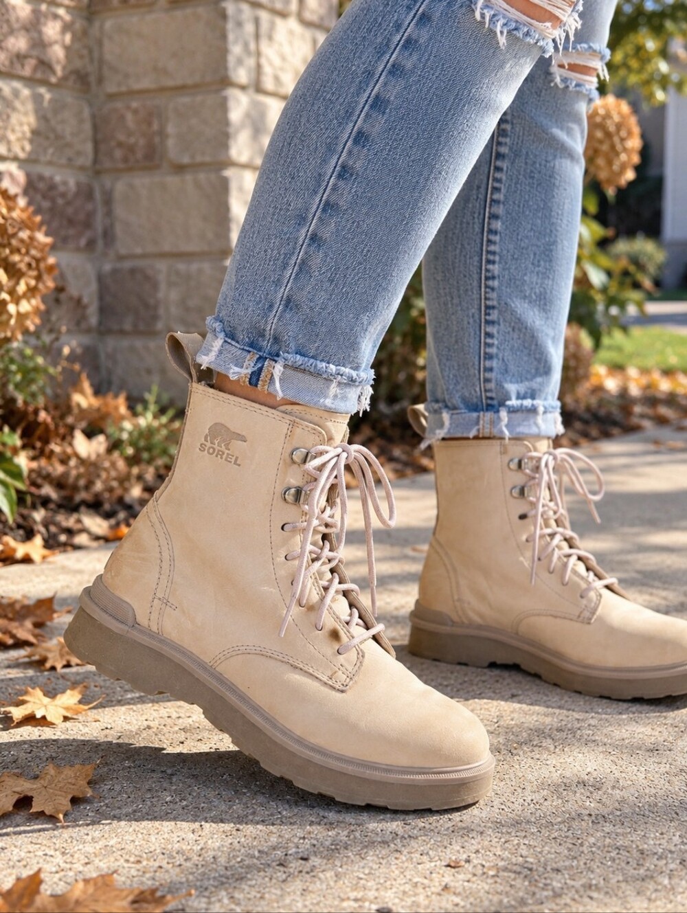 Sorel Women's Hi- Line Lace Boots Size 6.5